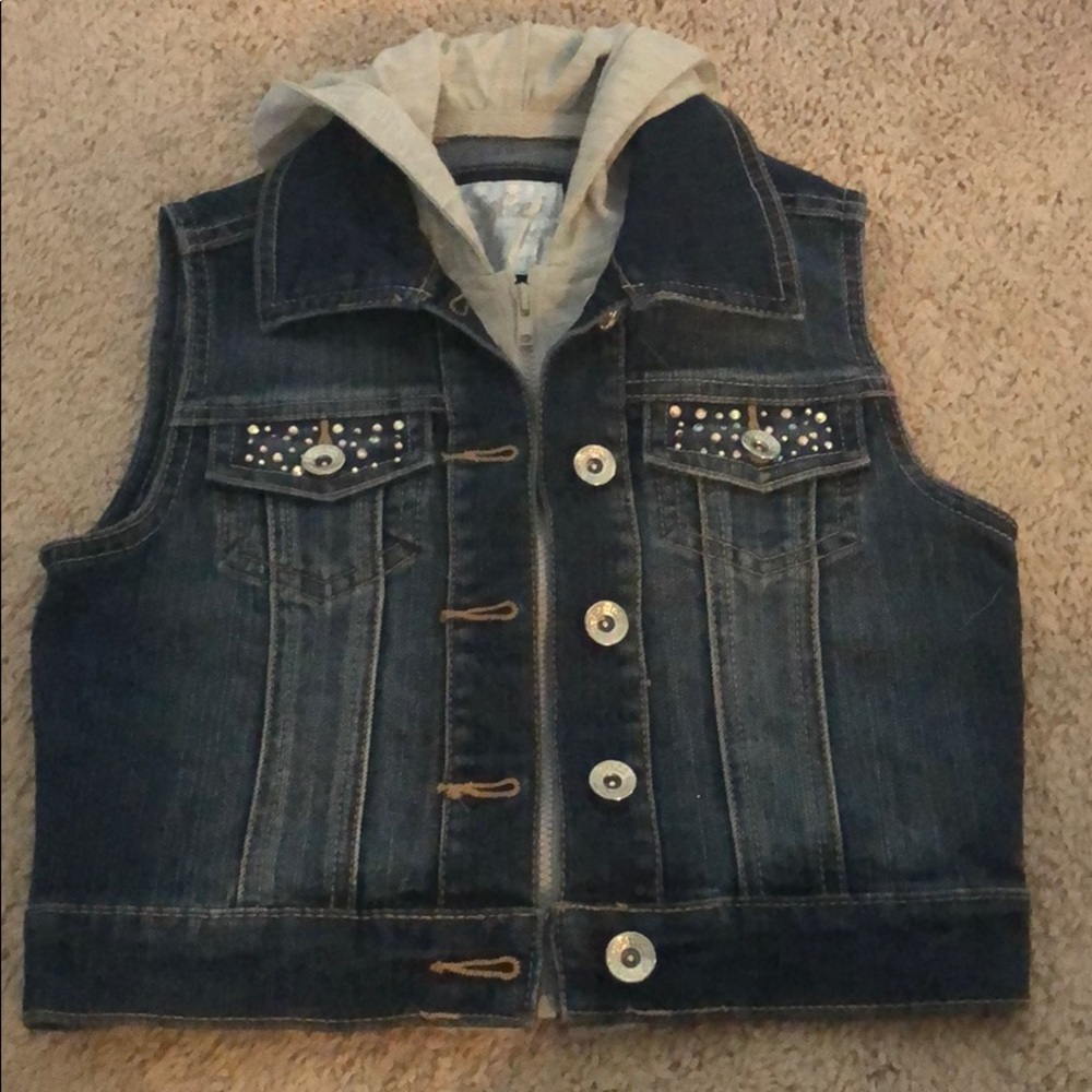 Justice Girls Denim Vest